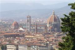 Die Silhouette von Florenz - Skyline